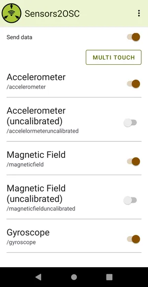 Sensors2OSC